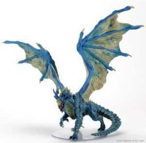 WizKids D&D Icons of the Realms: Adult Blue Dragon Premium Figure