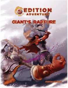 Troll Lord Games 5th Edition Adventures: Giant's Rapture