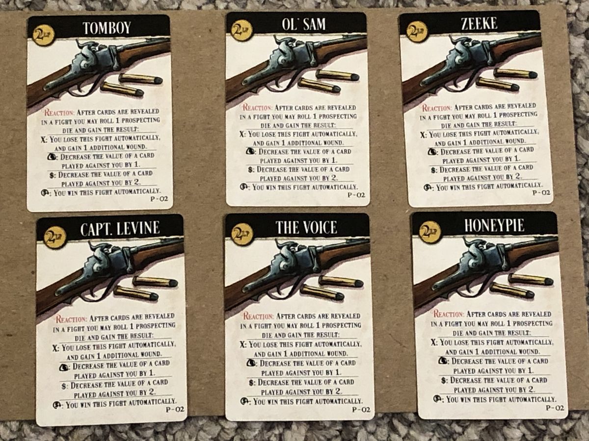 Kollosal Games Western Legends: Promo "The Carbine Cards"