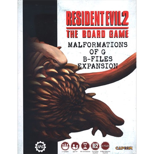 Steamforged Games Ltd. Resident Evil 2: The Board Game - Malformations of G B-Files Expansion