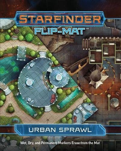 Paizo Publishing Starfinder Flip-Mat: Urban Sprawl