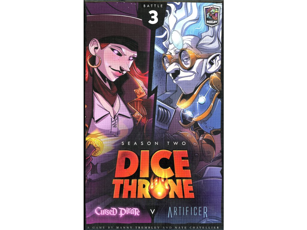 Roxley Games Dice Throne: Season Two - Cursed Pirate vs Artificer