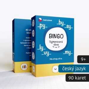 Zodpovědná výuka Bingo: Vyjmenovaná slova
