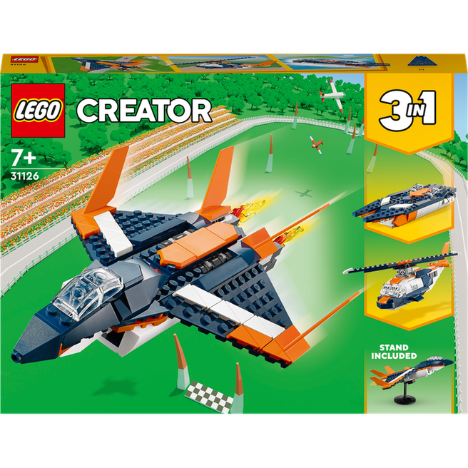 LEGO Nadzvukový tryskáč 31126