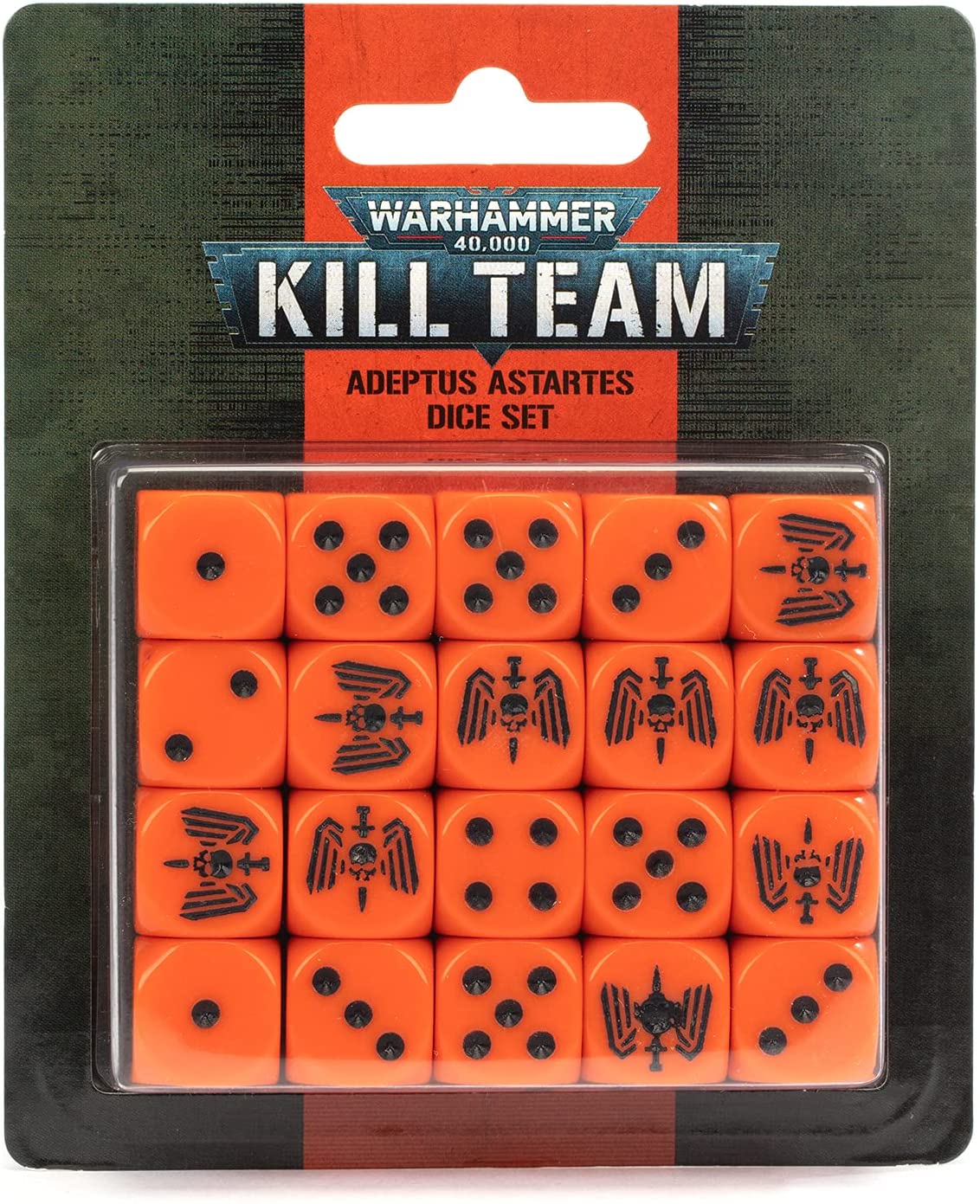 Games Workshop Kill Team Adeptus Astartes Dice Set Black (Warhammer 40k)