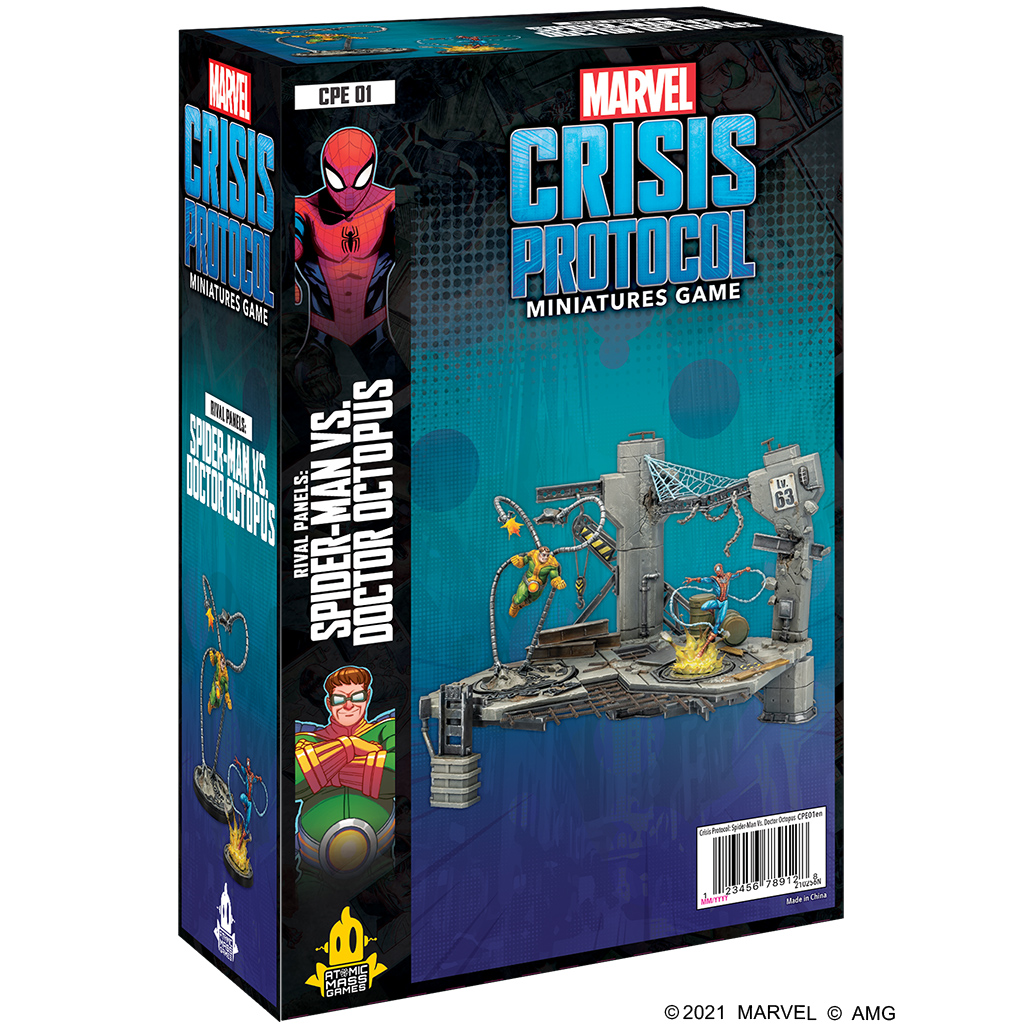 Atomic Mass Games Marvel Crisis Protocol: Spider-Man vs. Doctor Octopus