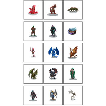 WizKids D&D Icons of the Realms: Fizban's Treasury of Dragons 8 Ct. Booster Brick (Set 22) - EN