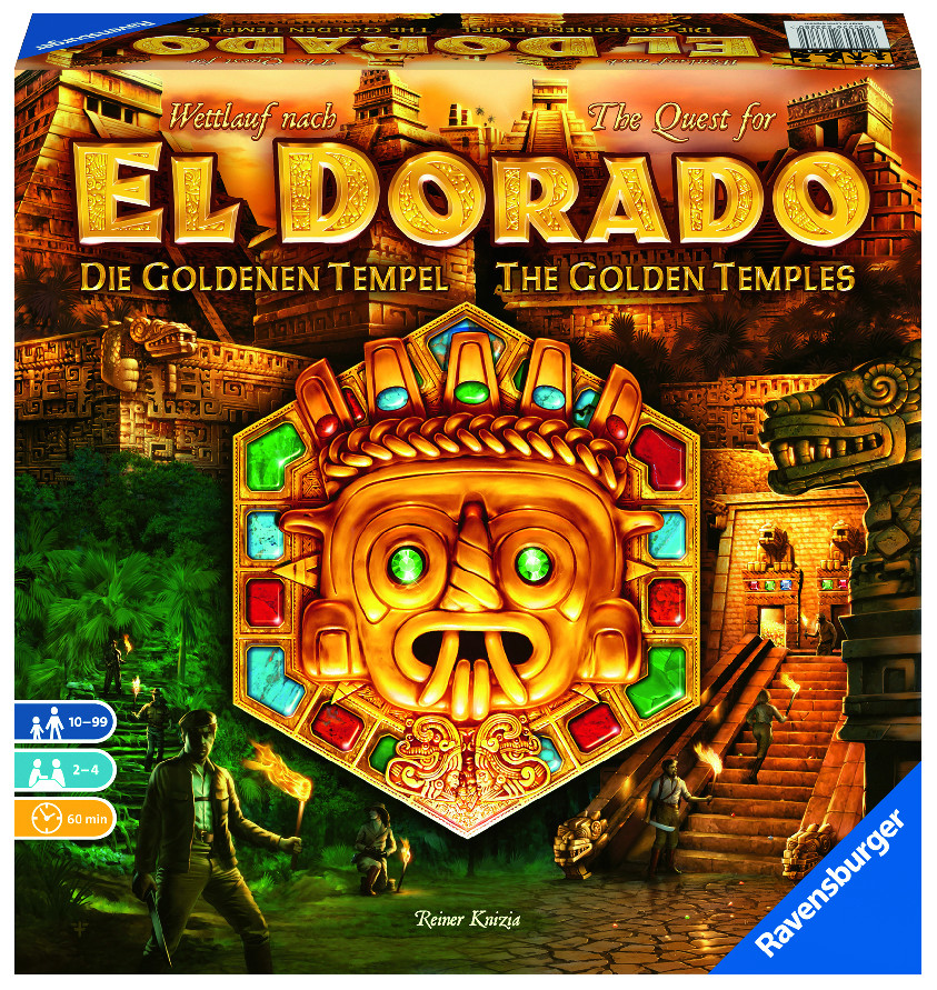 Ravensburger The Quest for El Dorado: Golden Temples EN/DE