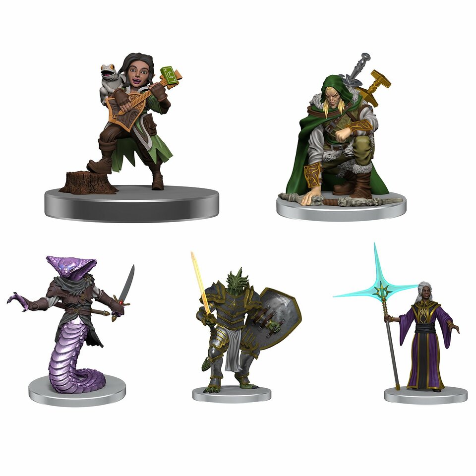WizKids Magic: The Gathering Miniatures: Adventures in the Forgotten Realms - Adventuring Party Starter