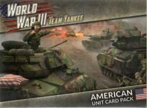 Gale Force Nine World War III Team Yankee: American Unit Card Pack