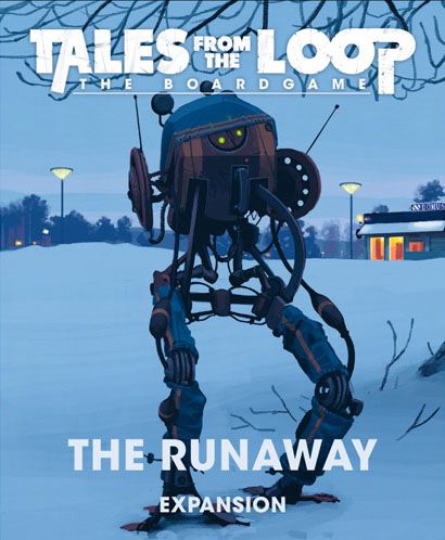 Free League Publishing Tales from the Loop Board Game - The Runaway Scenario Pack
