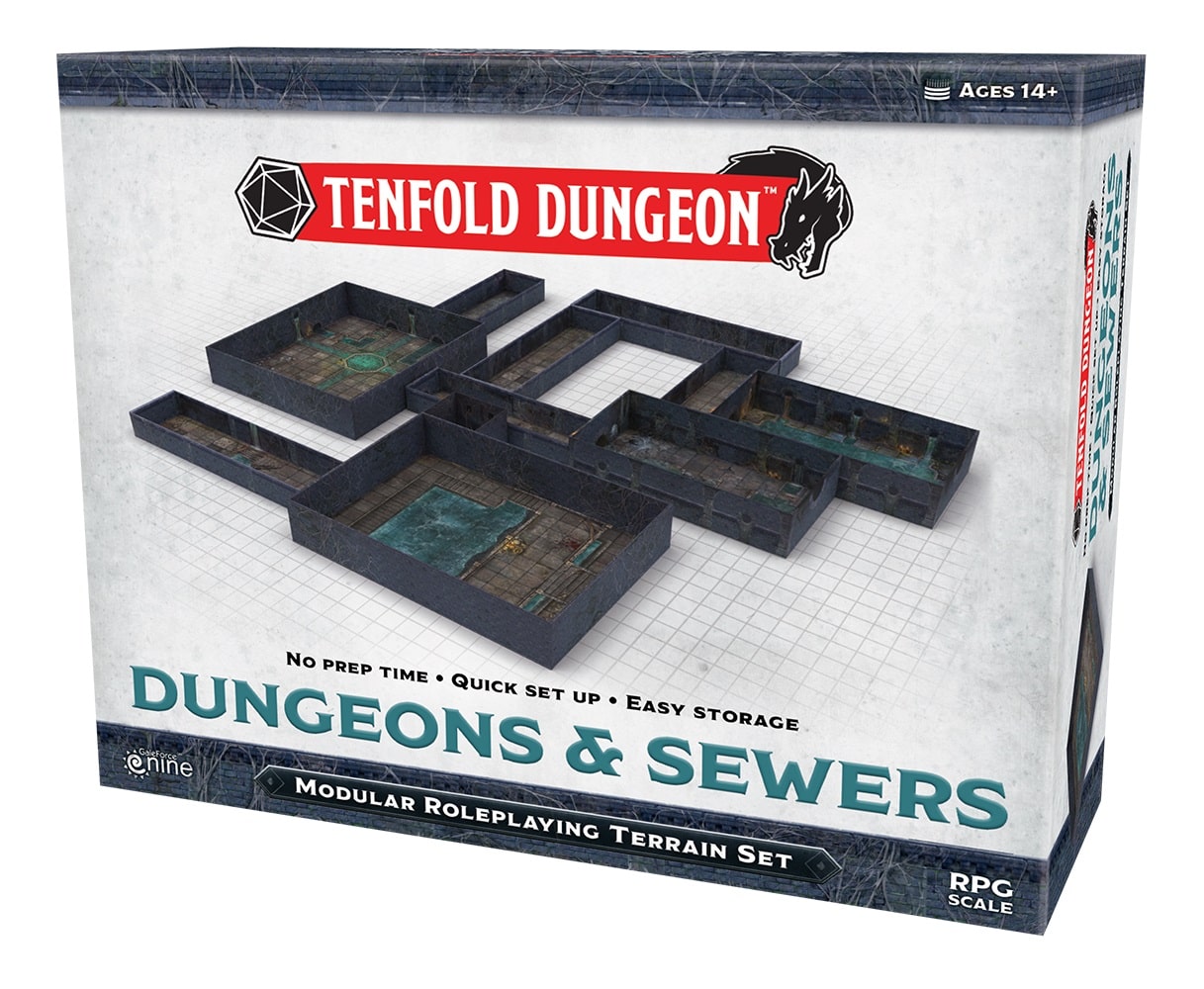 Gale Force Nine Tenfold Dungeon: Sewers