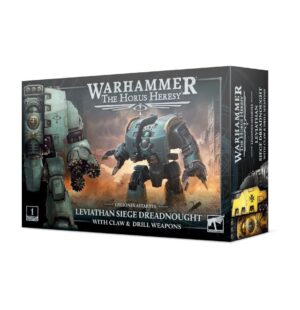 Games Workshop Warhammer: The Horus Heresy – Leviathan Siege Dreadnought with claw & drill weapons