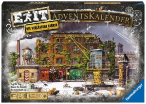 Ravensburger EXIT Adventní kalendář - Die verlassene Fabrik
