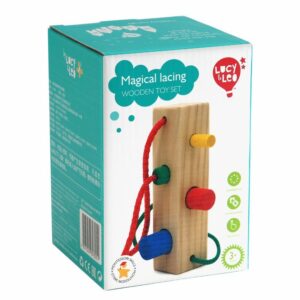 Lucy & Leo Barevné kolíky - dřevěná hračka