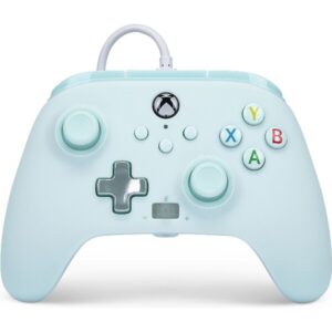 PowerA Enhanced drátový herní ovladač (Xbox) bledě modrý