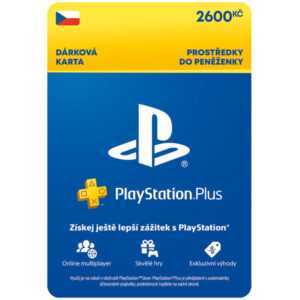 PlayStation Plus Extra - kredit 2600 Kč (12M členství)