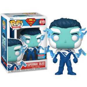 Funko POP! #419 Heroes: DC - Superman (Blue) (NYCC Limited Edition)