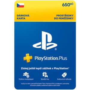 PlayStation Plus Essential - kredit 650 Kč (3M členství)
