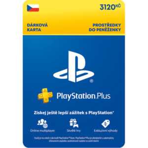 PlayStation Plus Premium - kredit 3120 Kč (12M členství)