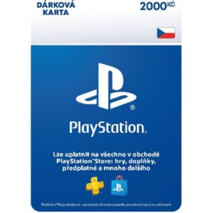 PlayStation Store - Dárková karta 2000 Kč (digitální verze)