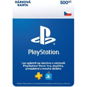 PlayStation Store - Dárková karta 500 Kč (digitální verze)