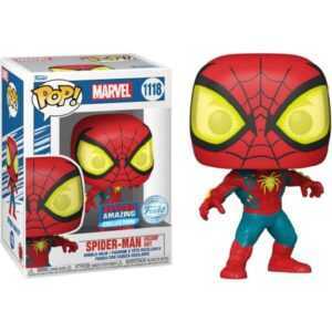 Funko POP! #1118 Marvel: Marvel- Spider-Man Oscorp Suit (Exclusive)