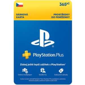 PlayStation Plus Extra - kredit 365 Kč (1M členství)