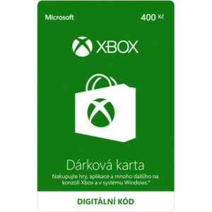 Xbox Live - kredit 400 Kč (digitální verze)