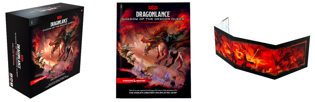 Wizards of the Coast Dungeons & Dragons RPG Adventure: Dragonlance - Shadow of the Dragon Queen Deluxe Edition - EN