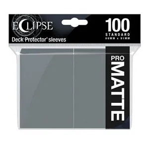 100 Ultra PRO Pro-Matte Eclipse Sleeves (Smoke Grey) (English; NM)