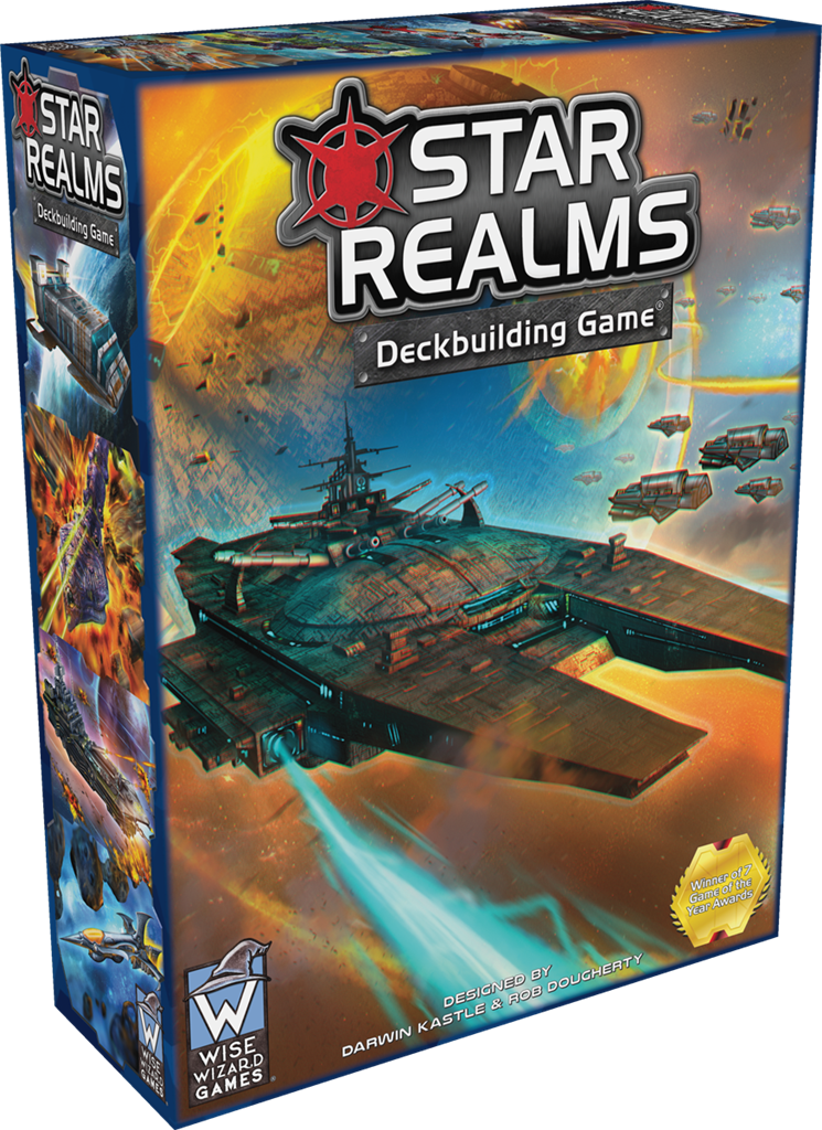 White Wizard Games Star Realms: Deck Building Game Box Set