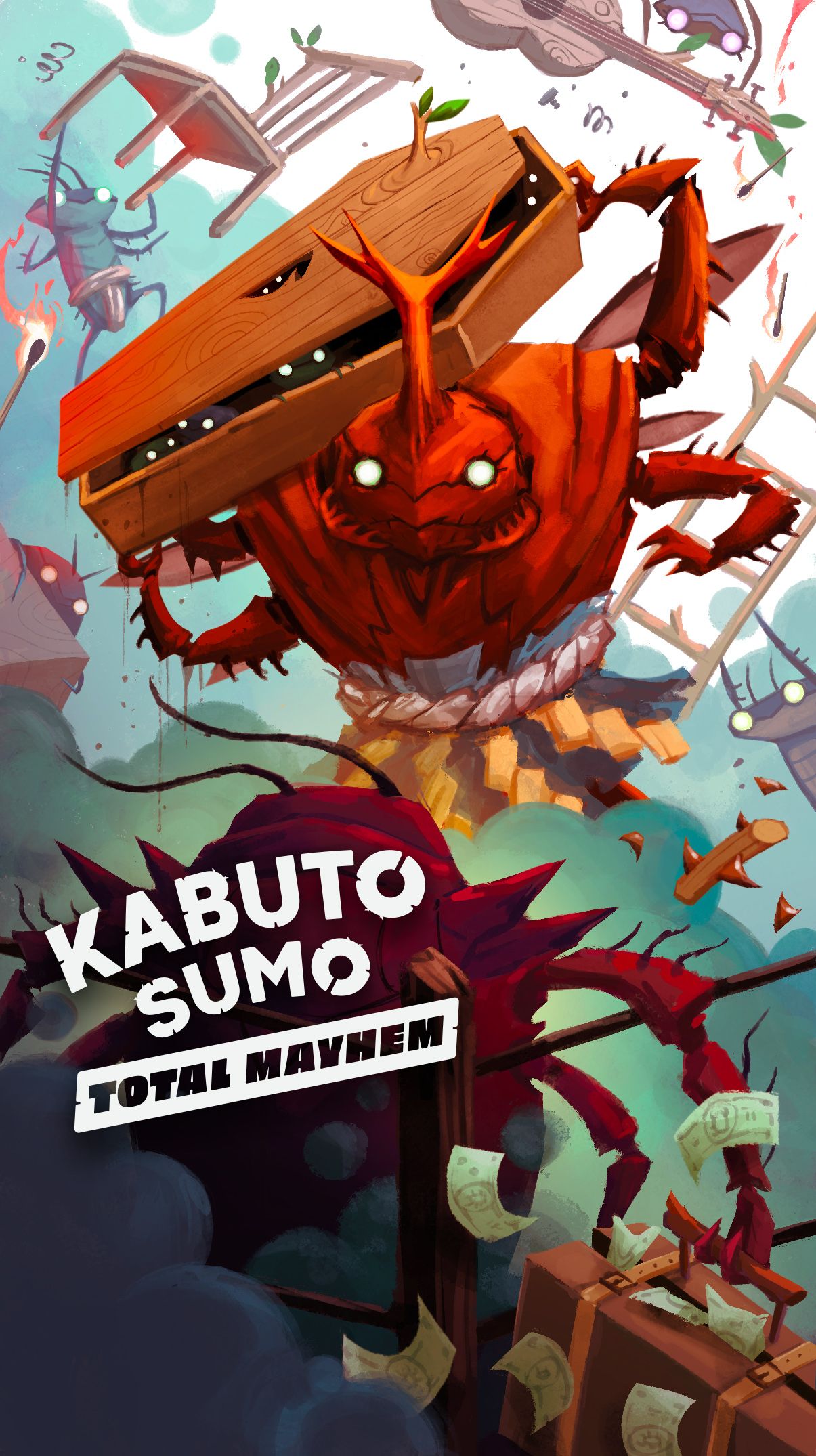 BoardGameTables.com Kabuto Sumo: Total Mayhem