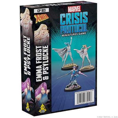 Atomic Mass Games Marvel Crisis Protocol – Emma Frost & Psylocke