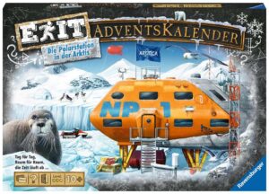 Ravensburger EXIT Adventní kalendář - Die Polarstation in der Arktis