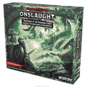 WizKids Dungeons & Dragons: Onslaught – Nightmare of the Frogmire Coven: Maps & Monsters Expansion