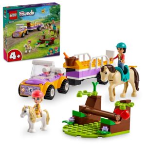 LEGO® Přívěs s koněm a poníkem 42634